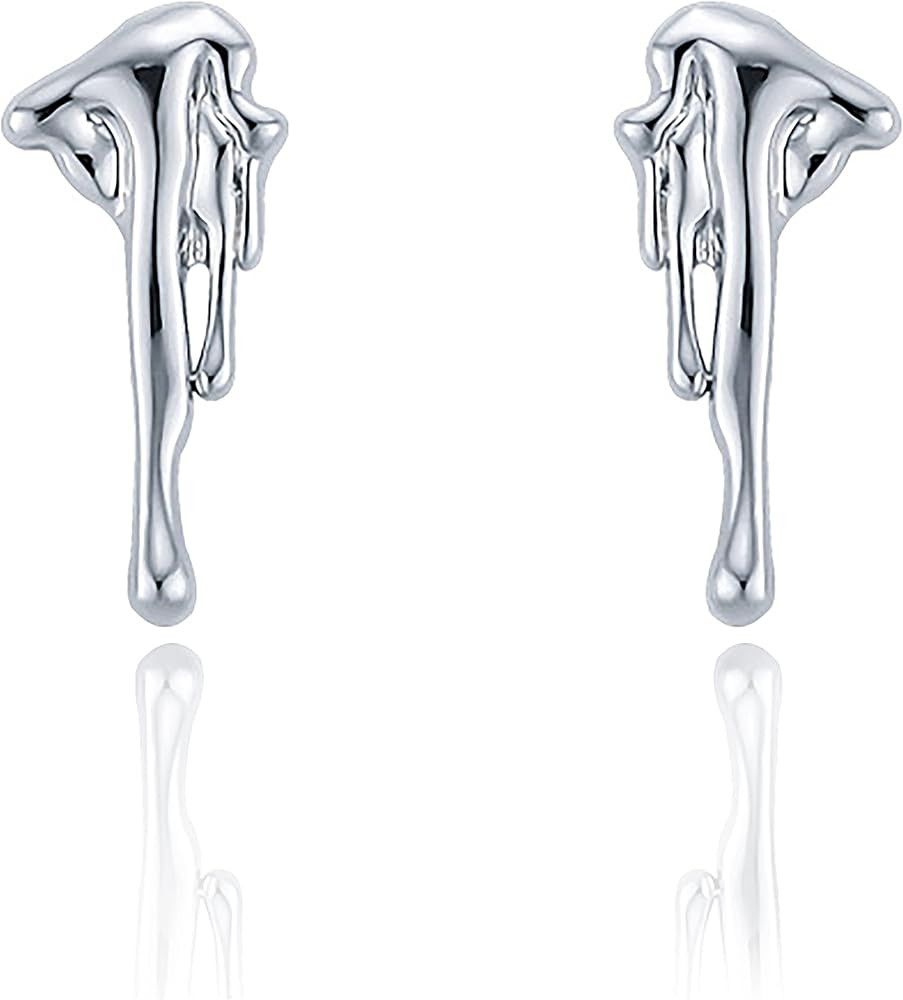 Zircon Moonstone Lava Statement Earrings,Lavy Chsia Geometric Fashion Drop Dangle Stud Earrings J... | Amazon (US)