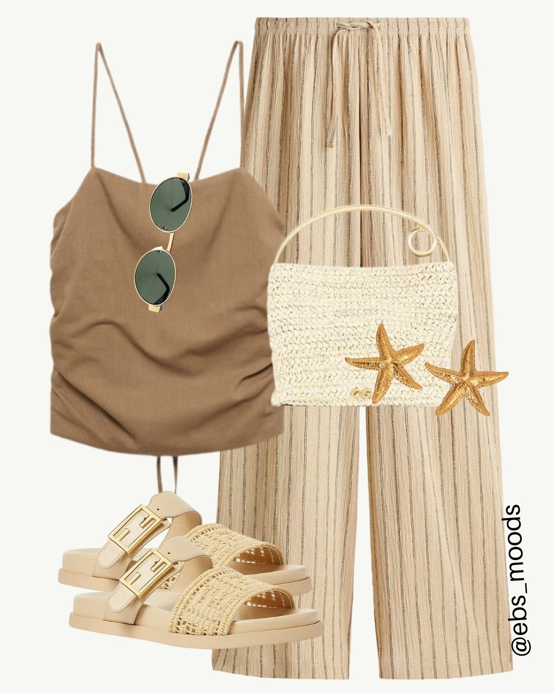 Neutral summer outfit 😍🌴


Beach outfit, vacation outfit, neutrals, linen pants, sandals

#LTKStyleTip #LTKSeasonal #LTKFindsUnder100