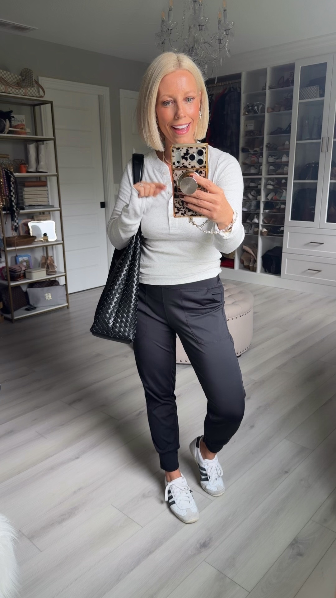 Tops and joggers small
Shoes TTS

#LTKSaleAlert #LTKootd #LTKmomlife