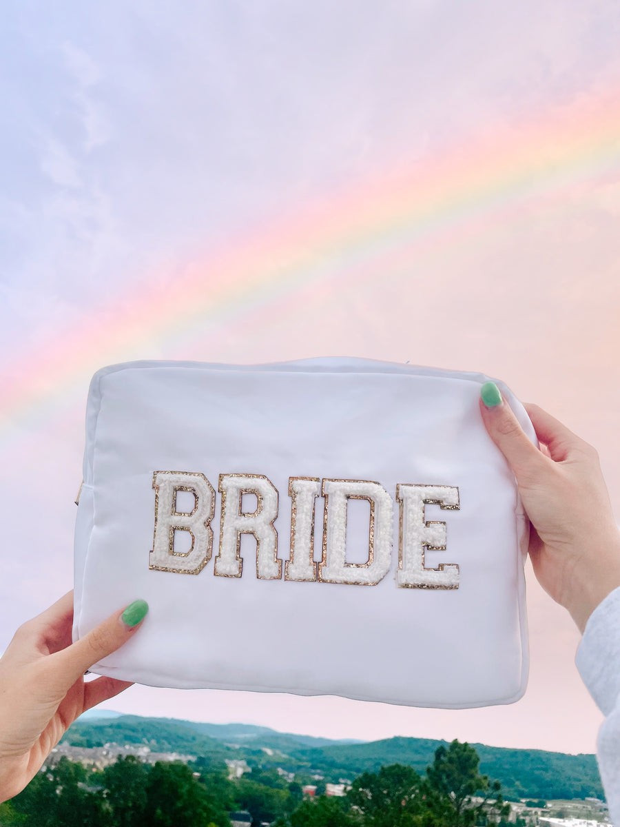 Bride XL Makeup Bag | KenzKustomz