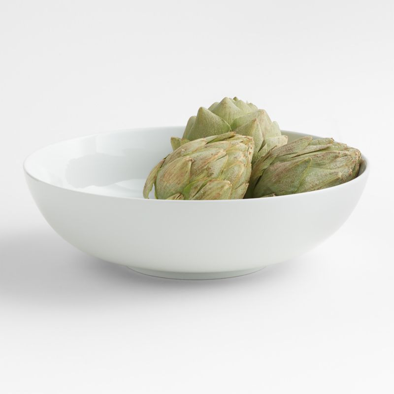 Aspen 13" Large Serving Bowl + Reviews | Crate & Barrel | Crate & Barrel