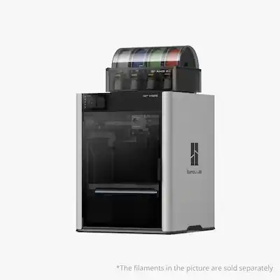 Bambu Lab - H2S AMS Combo 3D Printer - Silver | Best Buy U.S.