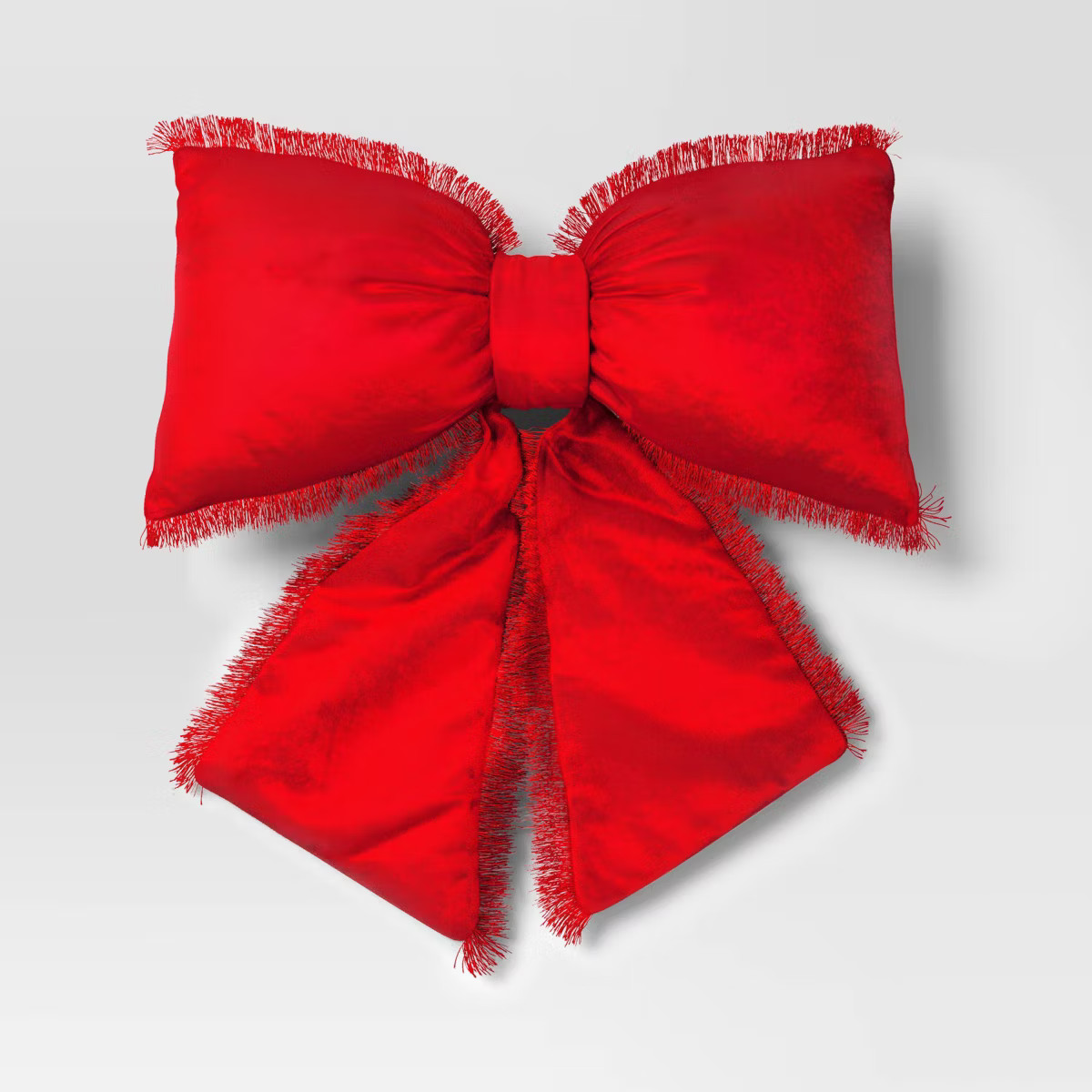 20" Christmas Bow Shaped Pillow - Wondershop™ | Target