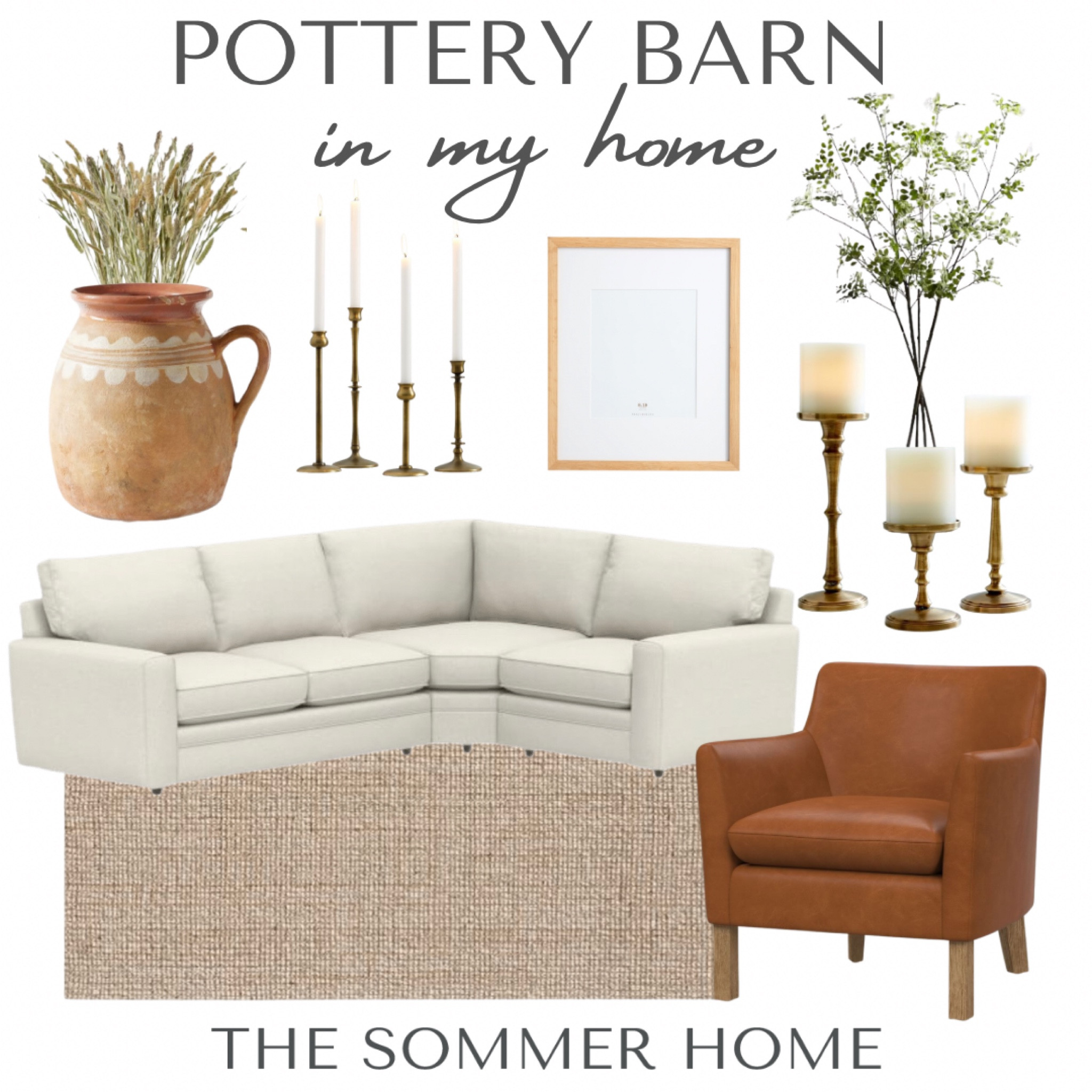 Fall decor, Pottery Barn, office furniture, Pearce sectional, throw blankets, throw pillows, wood desk, upholstered office chair, brass decor, wool jute area rug

#LTKhome #LTKsalealert #LTKSeasonal