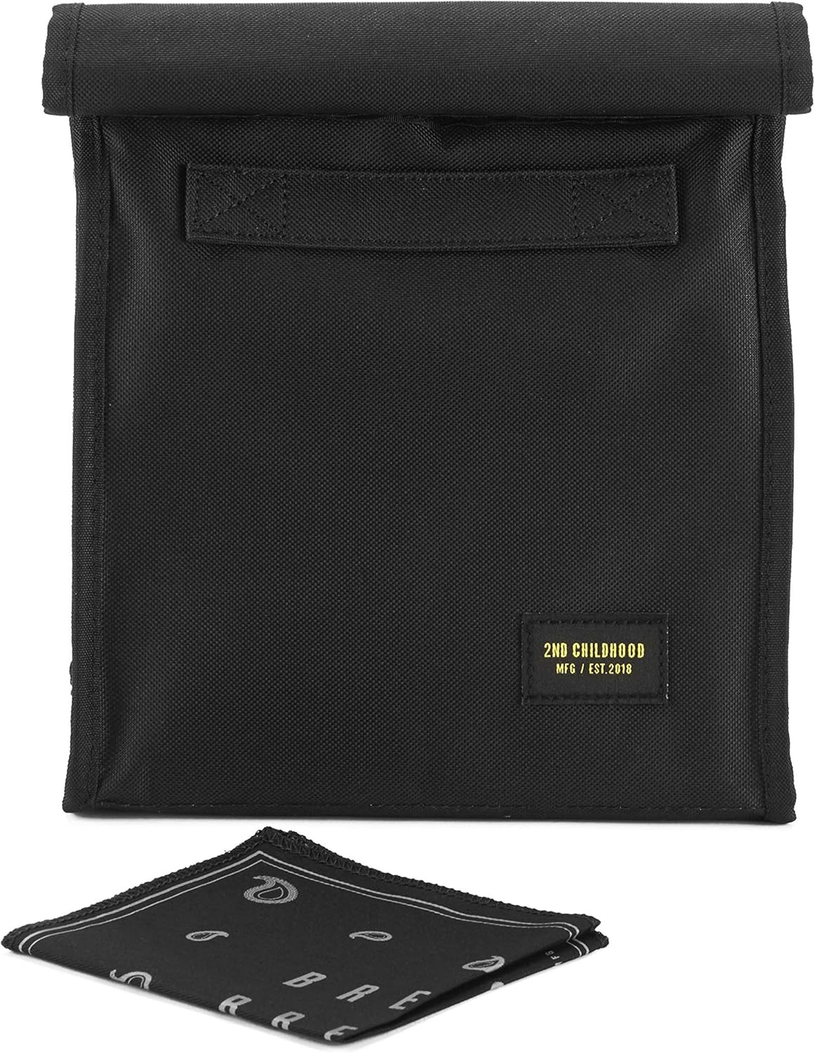 2nd Childhood Insulated Lunch Bag for Men and Women; Rolltop Lunch Box with 2 Side Mesh Pockets a... | Amazon (US)