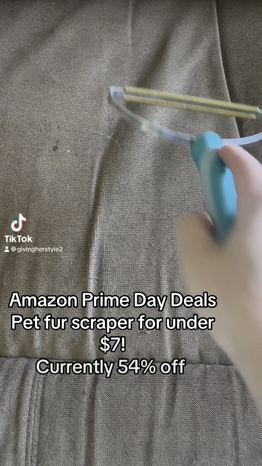 Amazon Prime Day Deals 2024
Grab this pet fur scraper for under $7! 
Prime day deals, amazon deals, prime day 2024, prime day pets, prime day home, prime day cleaning, amazon sales

#LTKSaleAlert #LTKHome #LTKVideo