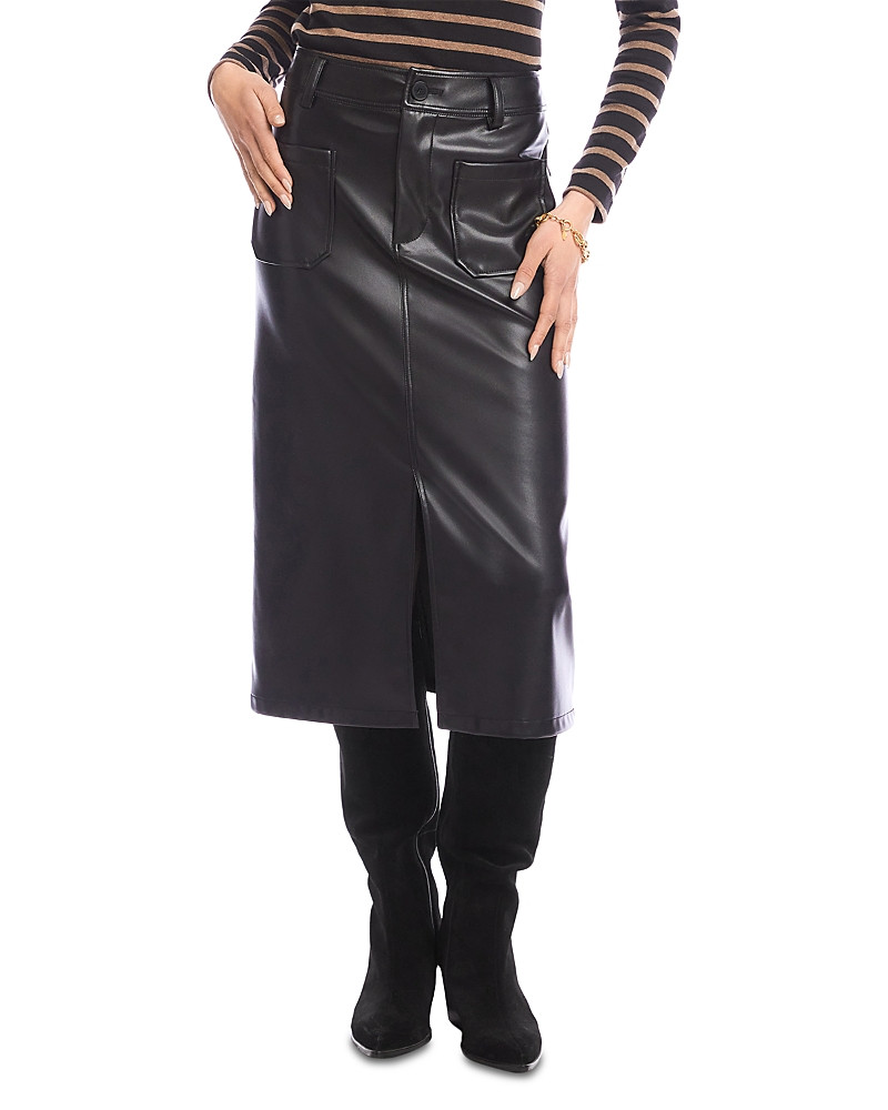 Karen Kane Faux Leather Midi Skirt | Bloomingdale's (US)
