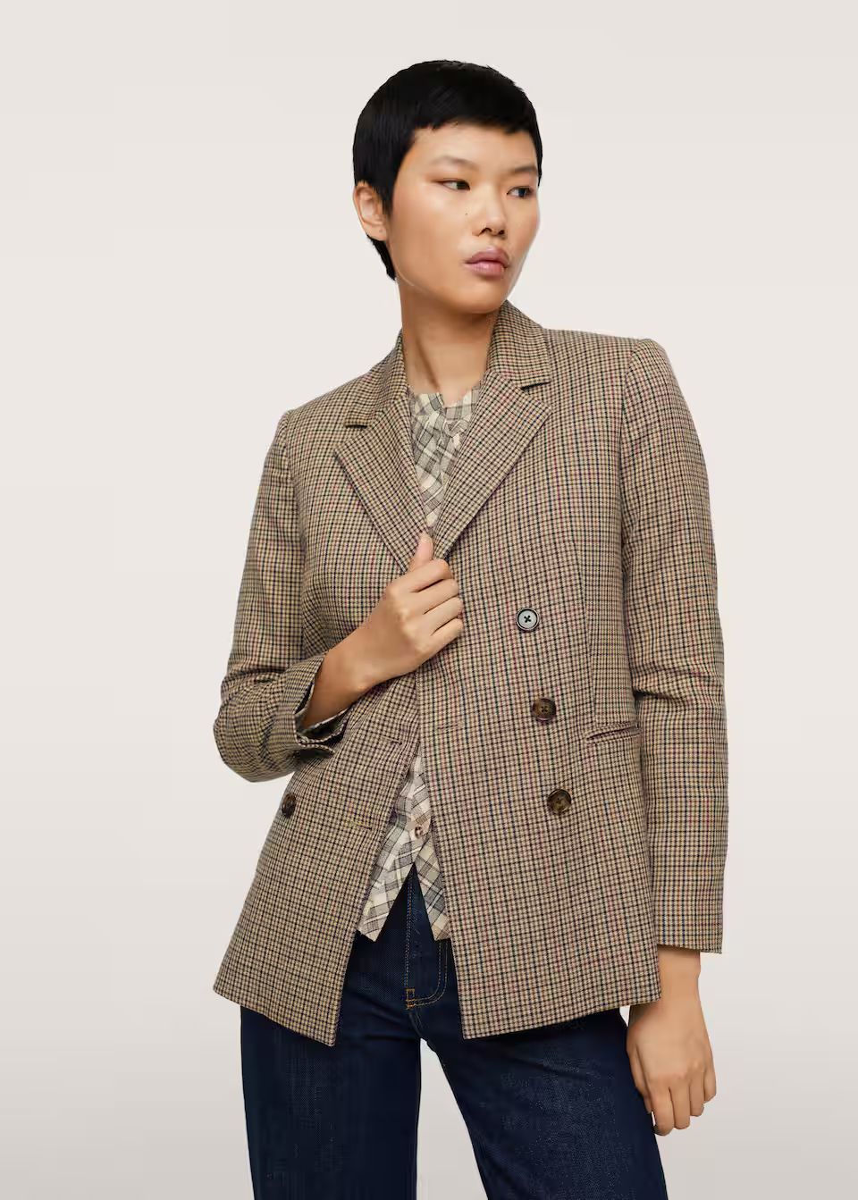 Search: checked blazer (19) | Mango USA | MANGO (US)