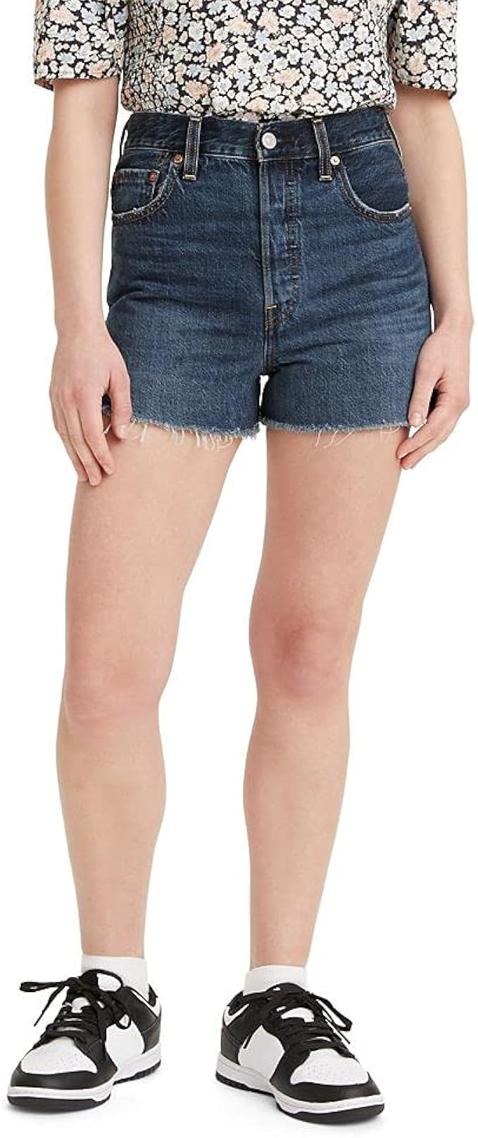 Levi's Women's Premium Ribcage Shorts | Amazon (US)