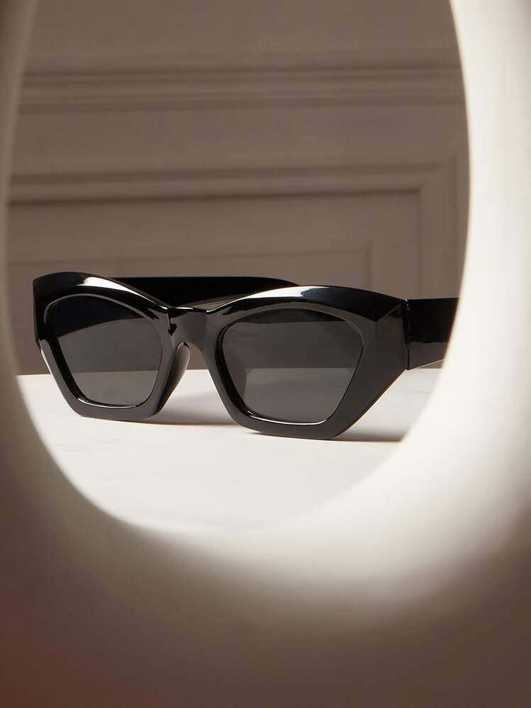 SHEIN BIZwear Geometric Frame Fashion Glasses Casual | SHEIN