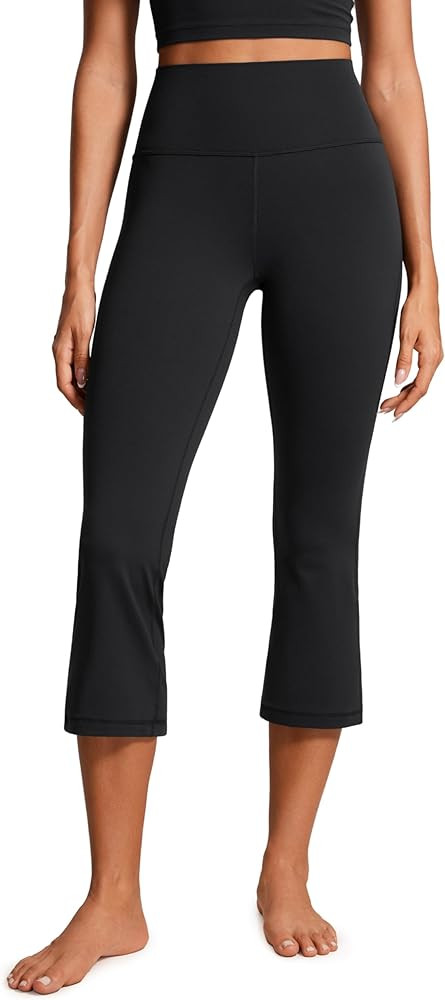 CRZ YOGA Butterluxe Capris Flare Leggings 23" - Bootcut High Waisted Womens Yoga Pants Cropped Ca... | Amazon (US)
