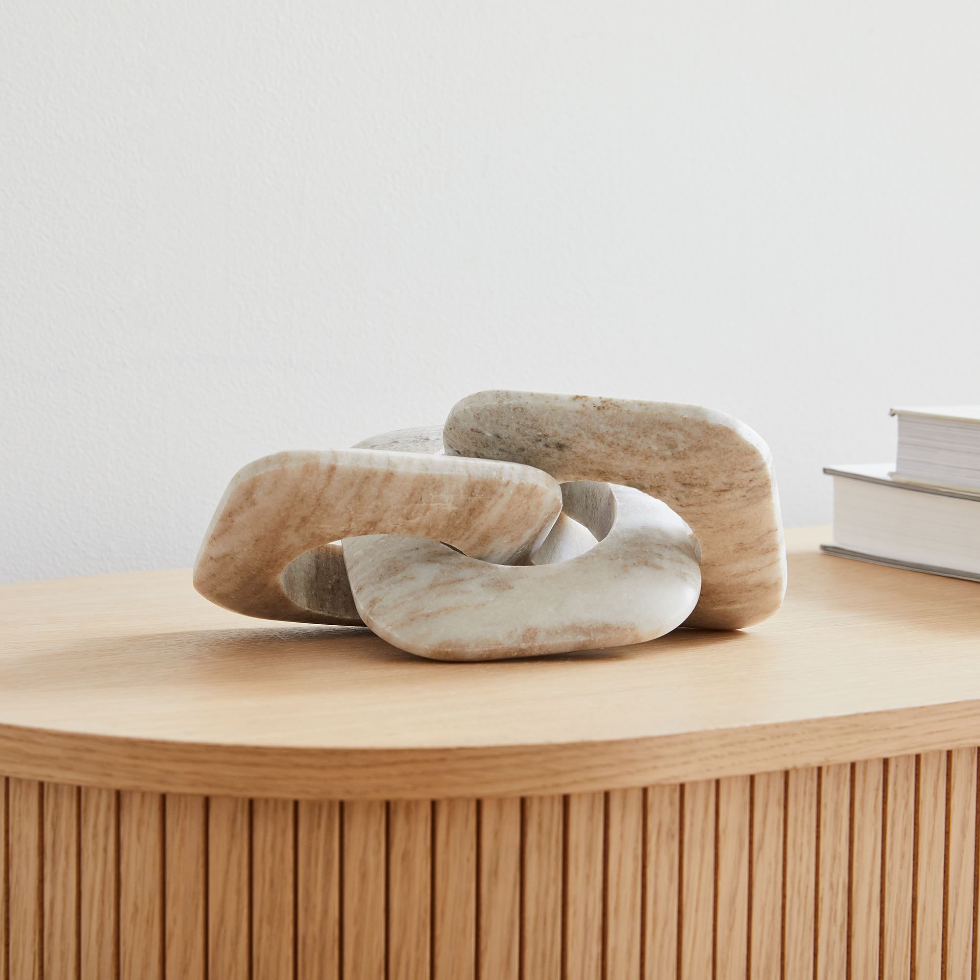 Bellport Link Marble Stone Objects | West Elm (US)
