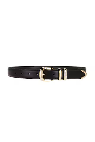 Favorite Daughter The Jordan Belt in Dark Brown & Gold from Revolve.com | Revolve Clothing (Global)