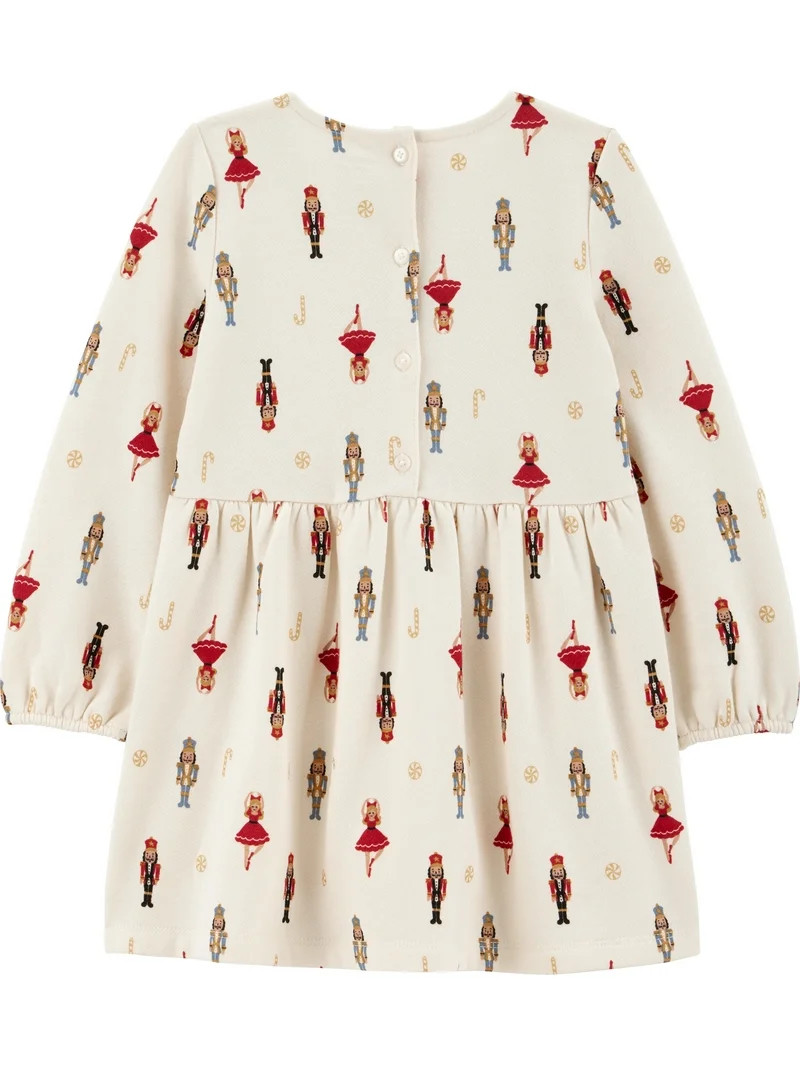Carter's Child of Mine Baby and Toddler Girl Holiday Dress, Sizes 12M-5T | Walmart (US)