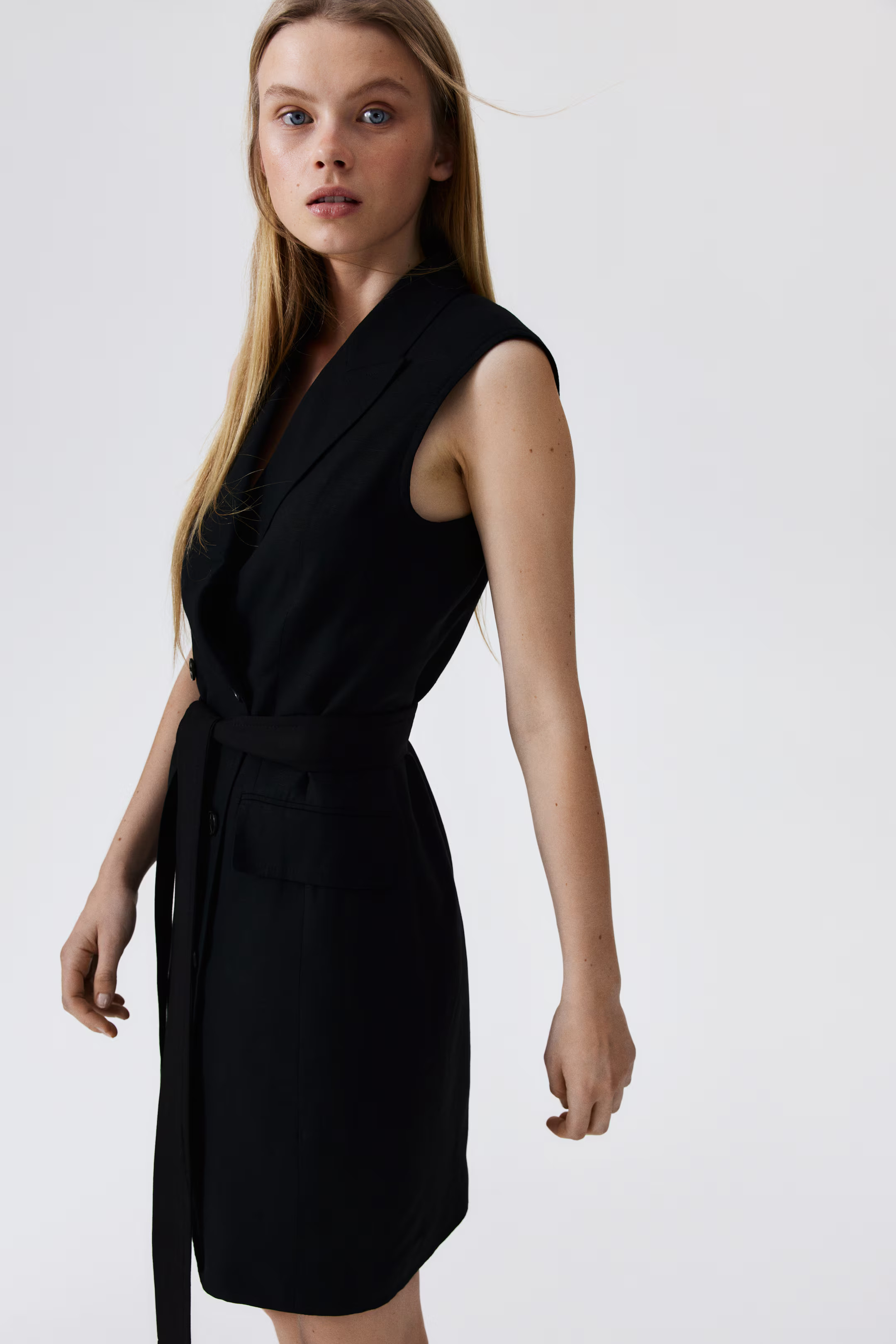 Linen-blend Jacket Dress | H&M (US + CA)