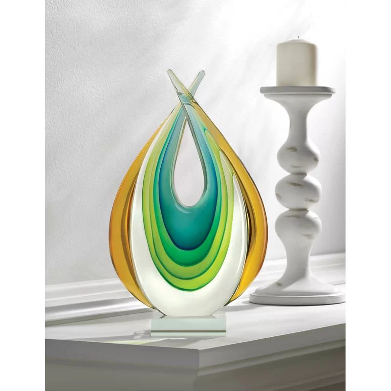 Hunsicker Art Glass Sculpture | Wayfair Professional