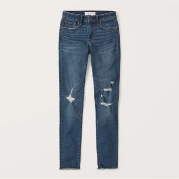 Mid Rise Super Skinny Jeans | Abercrombie & Fitch (US)