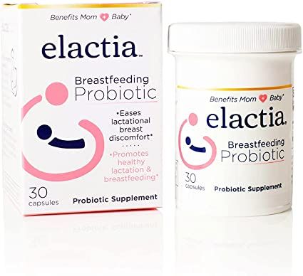 Elactia Breastfeeding Probiotic | Lactation Supplements | Newborn Essentials and Probiotics for B... | Amazon (US)