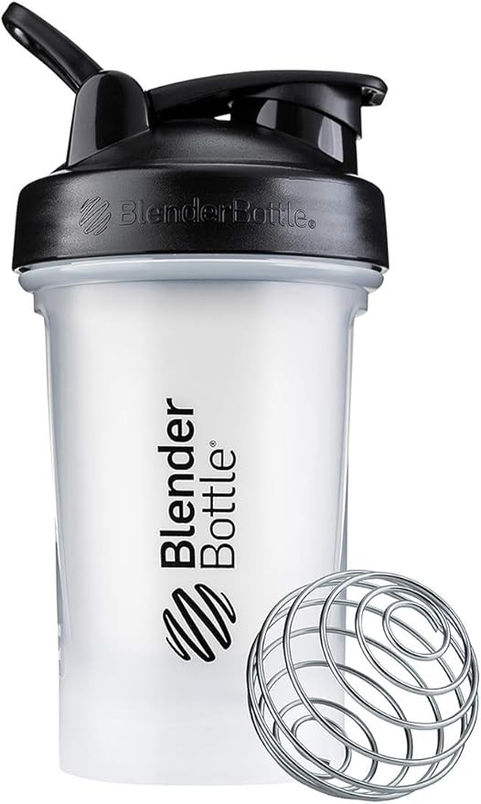 BlenderBottle Classic V2 Shaker Bottle Perfect for Protein Shakes and Pre Workout, 20-Ounce, Clea... | Amazon (US)