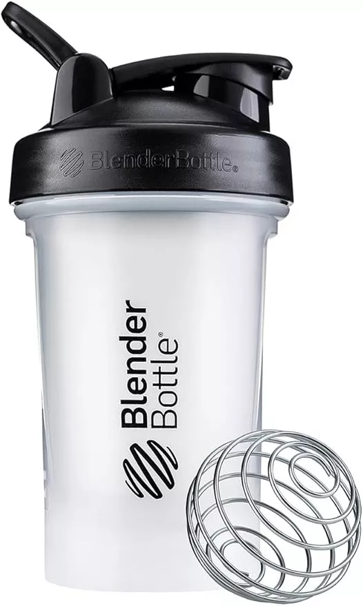 BlenderBottle Just for Fun Classic V2 Shaker Bottle Perfect for Protein  Shakes and Pre Workout, 28-Ounce, Feel the Burn Classic Feel the Burn