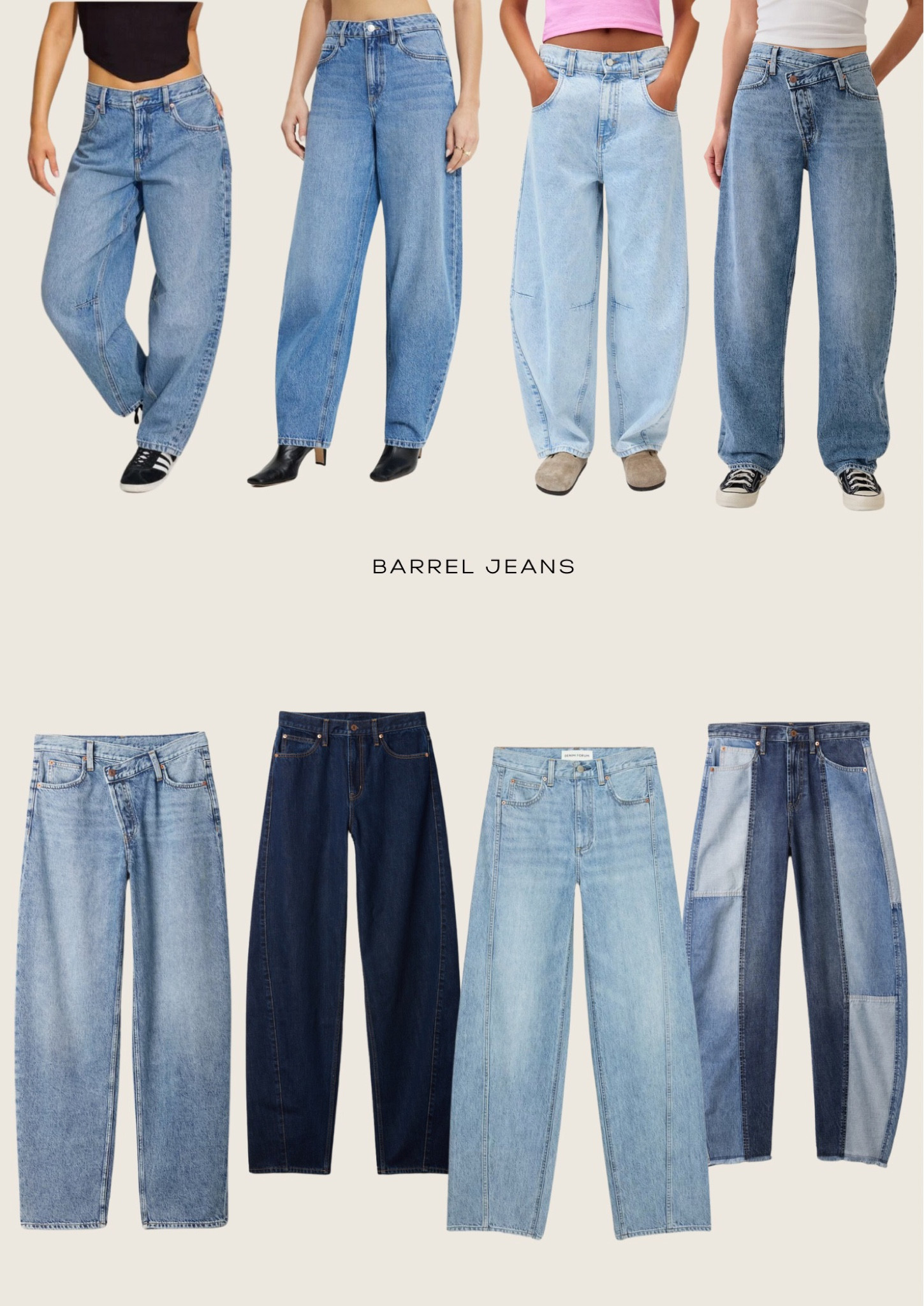 Fall trend - barrel jeans 👖 

#LTKautumn #LTKstyletip #LTKcanada