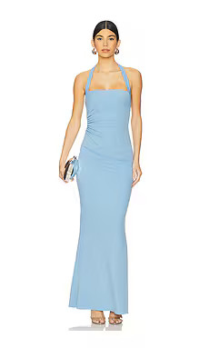Katie May Piper Gown in French Blue from Revolve.com | Revolve Clothing (Global)