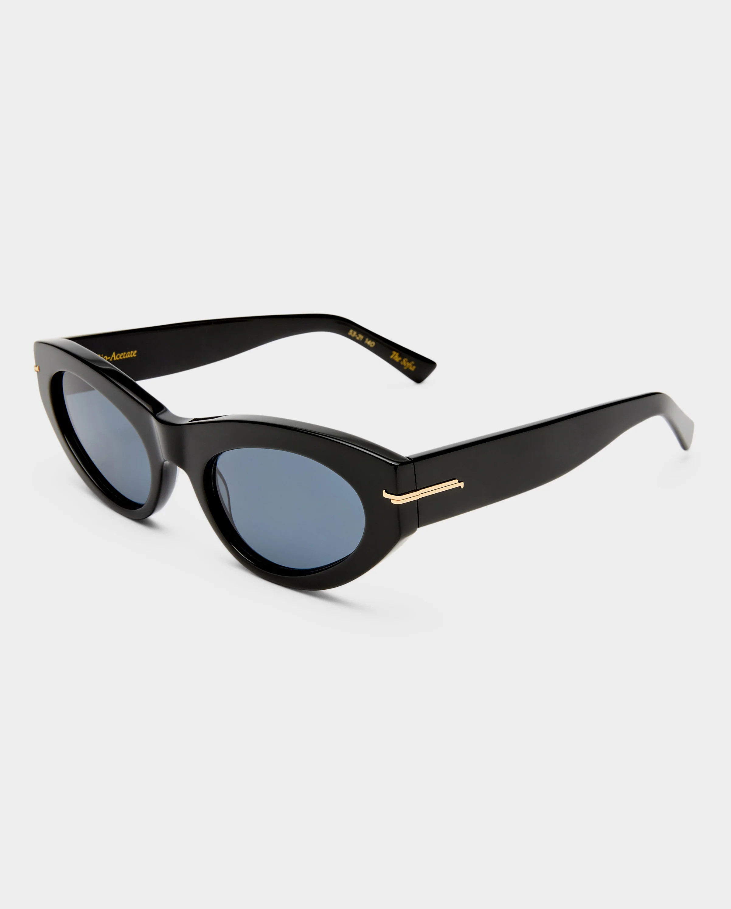 The Sofia Black Female Cat-Eye Sunglasses | Luv Lou | Luv Lou