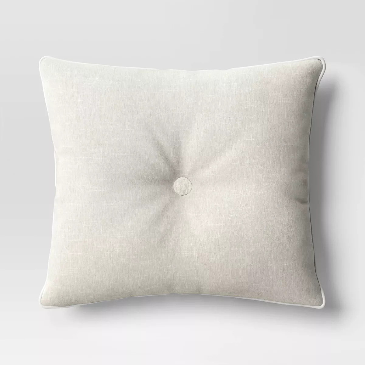 22"x24" Tufted Outdoor Deep Seat Back Cushion with Contrast Piping - Threshold™ designed with S... | Target