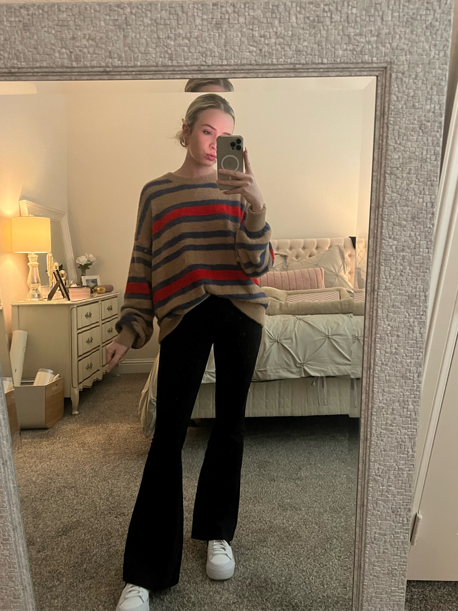 Chilly day work OOTD! ❄️🤍 

#LTKfit #LTKunder50 #LTKstyletip