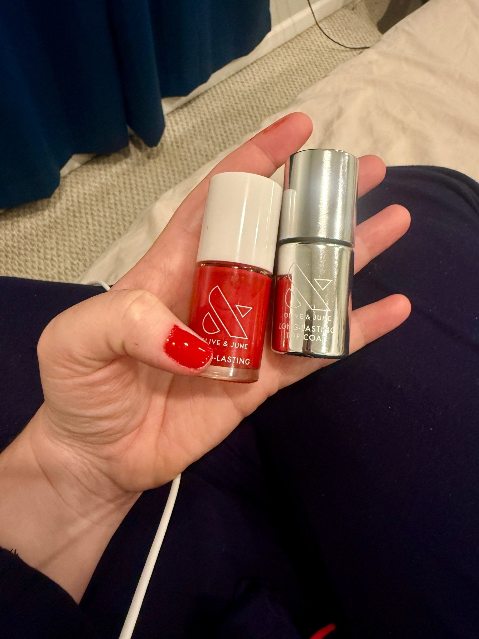I loveeee this red polish by olive and June. Lasts longer than any other polish!

#LTKOver40 #LTKBeauty #LTKmomlife