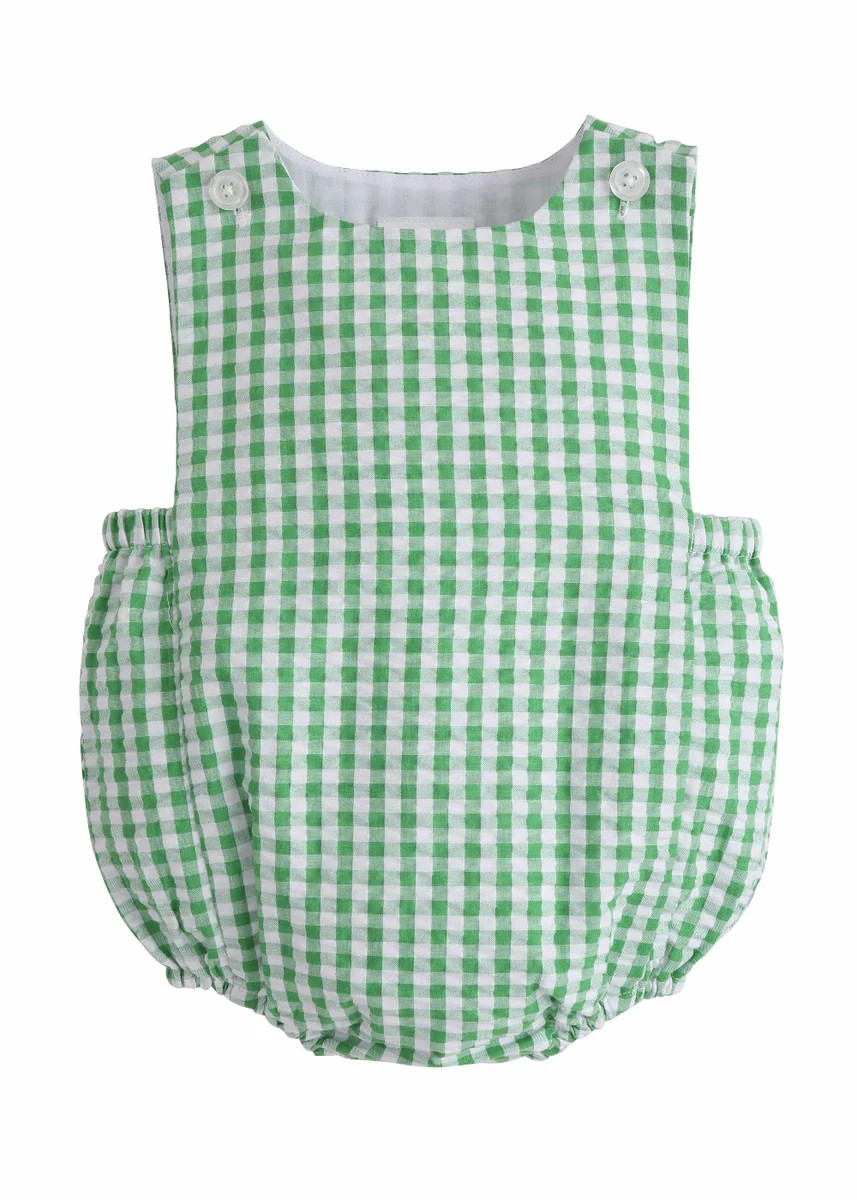Louis Sunsuit - Preppy Green | Little English