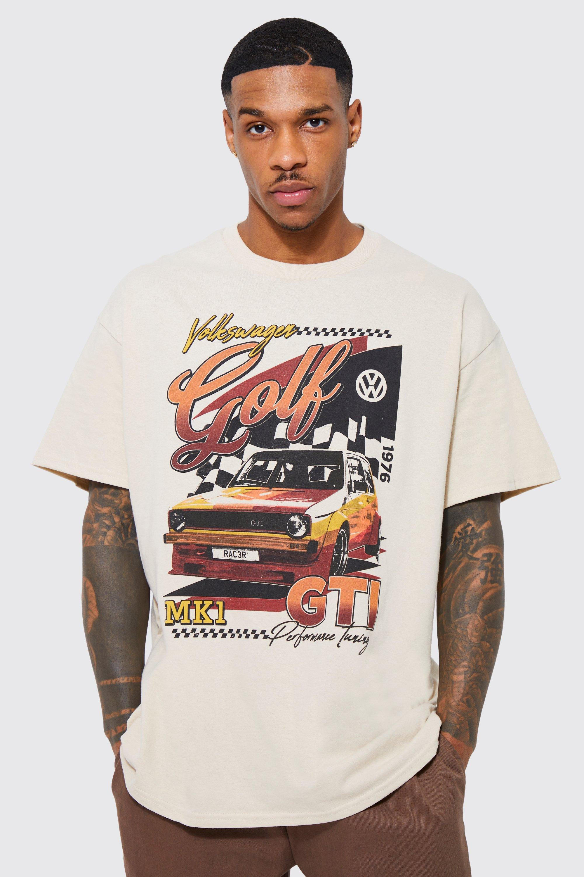 Oversized Volkswagen License T-shirt | boohooMAN (DE, IE & UK)