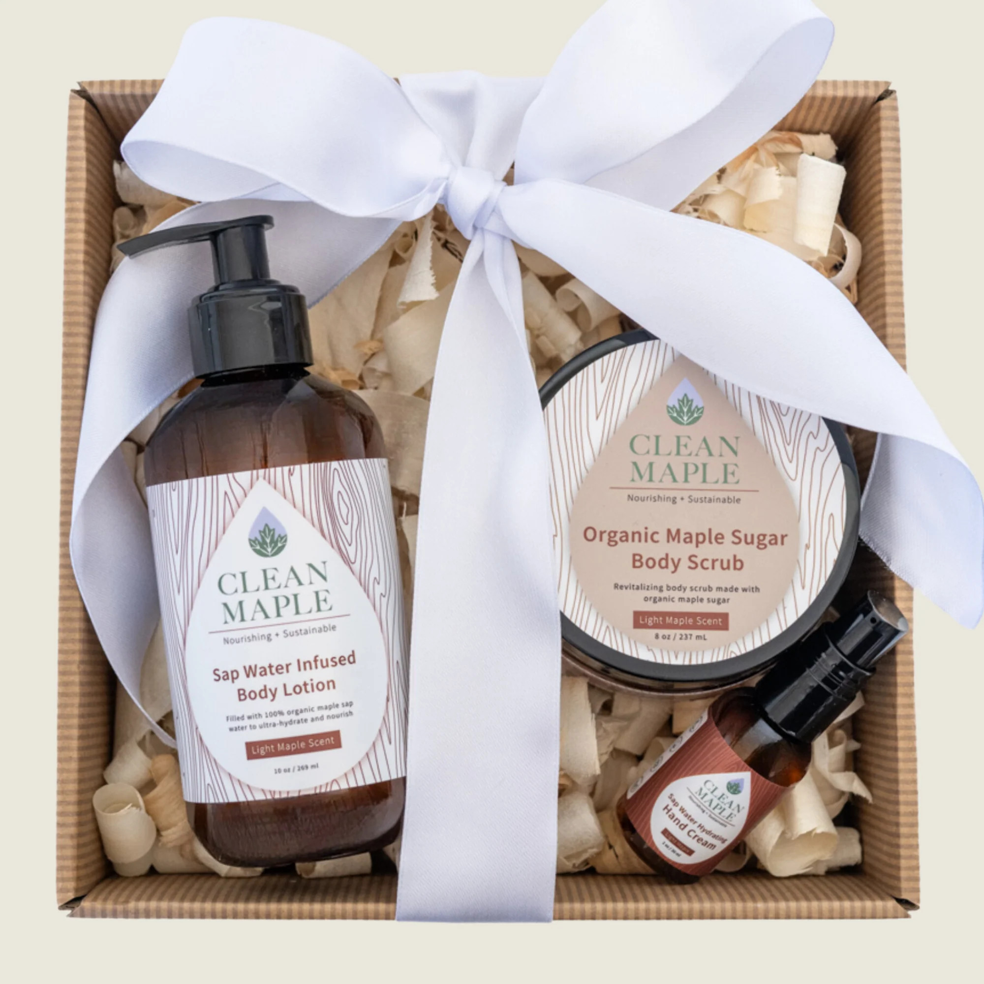 Purely Pampered Gift Set | Clean Maple