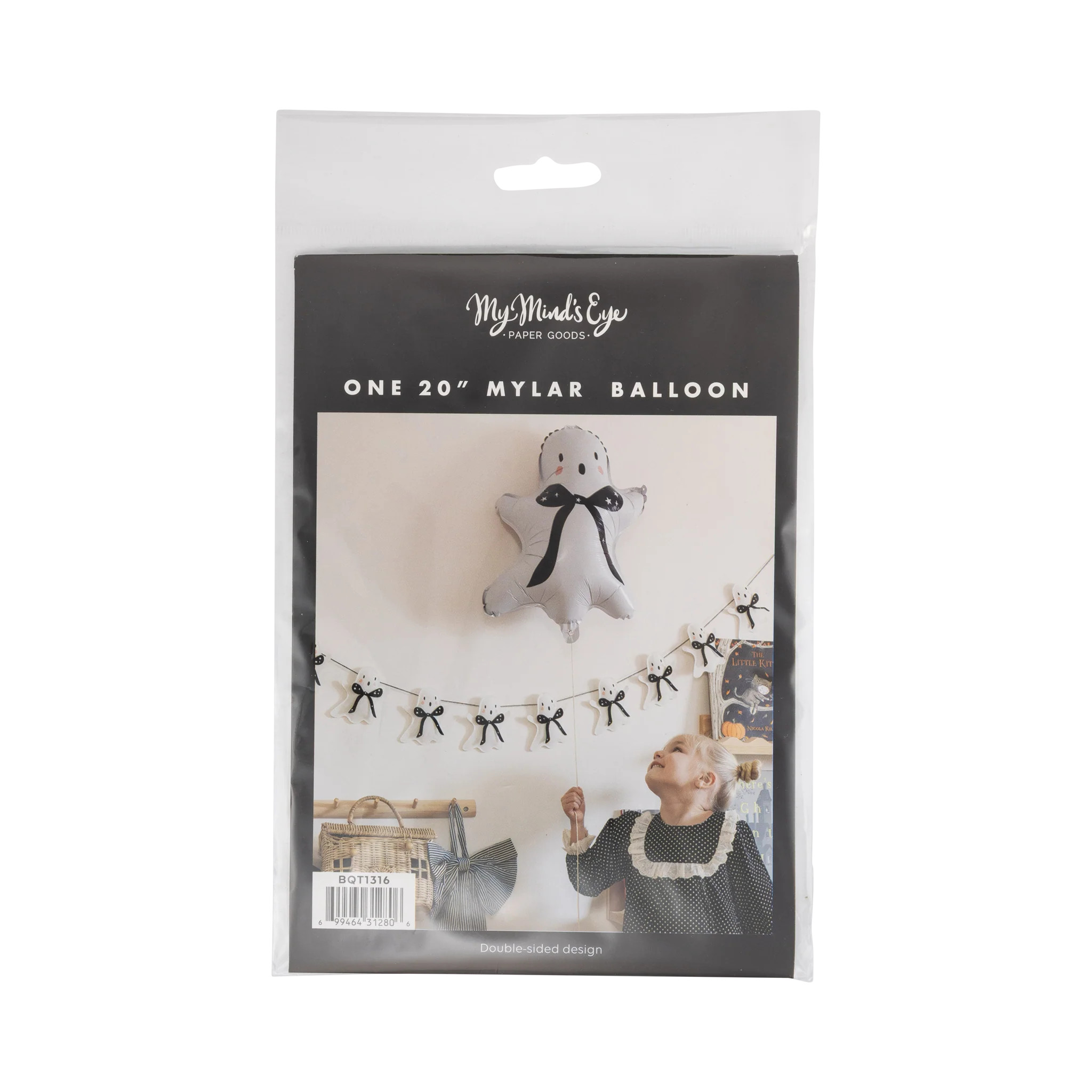 Booquette Ghost Mylar Balloon | My Mind's Eye