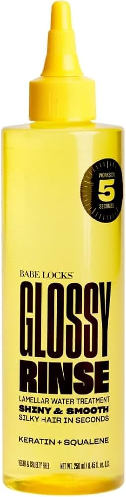 Babe Original Babe Locks Glossy Rinse Treatment for Shine, Promotes Hydration, In-Shower Lamellar... | Amazon (US)