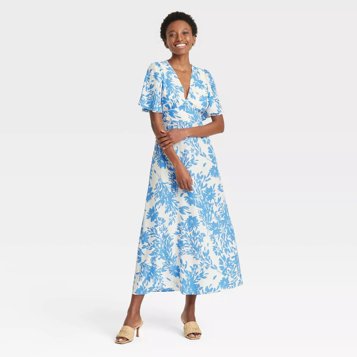 Women's Short Sleeve Maxi Sundress - A New Day™ | Target