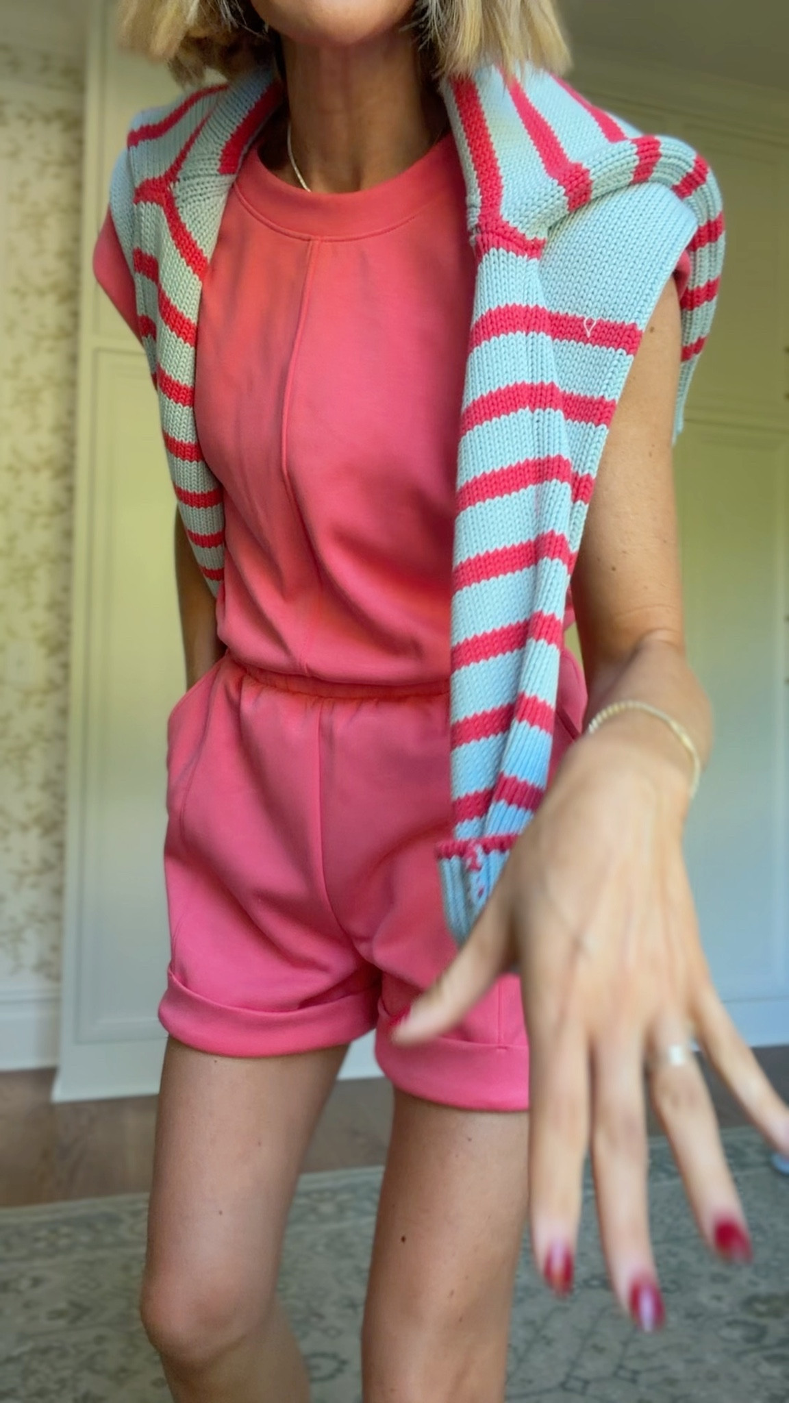 Xs in romper!