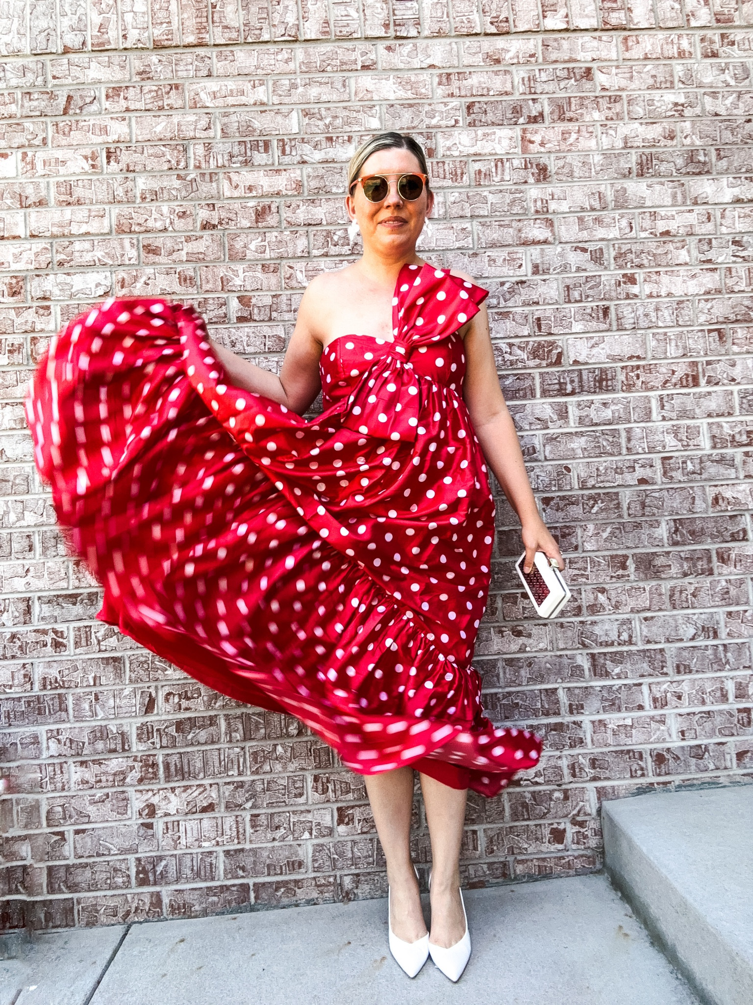 This dress comes in several different colors- so it may be running low in stock in the polka dot- but I have linked other options as well!
Also- these shoes are a 10/10.

#LTKShoeCrush #LTKHoliday #LTKSeasonal