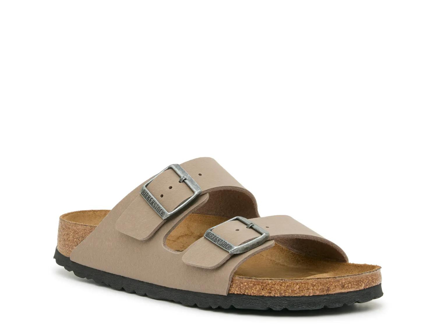 Birkenstock Arizona Sandal | Women's | Taupe Grey | Size EU 39 / US Womens 8-8.5 / Mens 6-6.5 | Sandals | Footbed | DSW