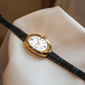 MASTOP Bracelet Watch for Women - Elegant 24mm Oval Dial Bangle Watch - Gold Jewelry Style Quartz... | Amazon (US)