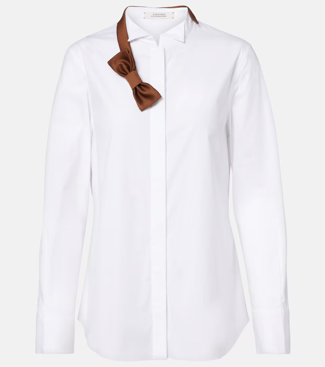 Pure Power cotton-blend poplin shirt | Mytheresa (US/CA)