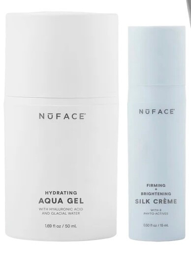 NuFACE Hydrating Aqua Gel 1.69oz/50ml NEW w/ Bonus Firming Brighten Silk Creme!  | eBay | eBay US
