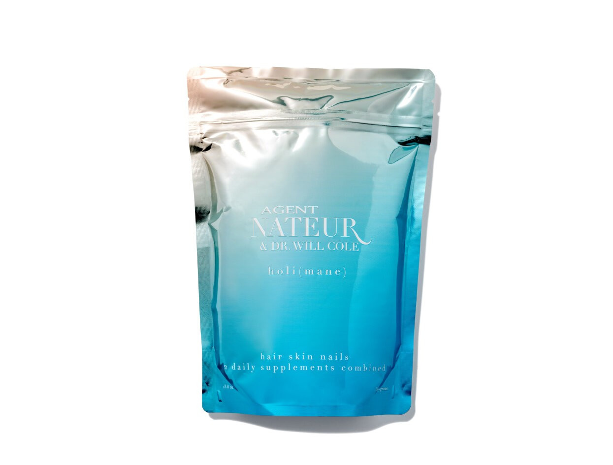 Agent Nateur holi (mane) Hair Skin Nails 2 Daily Supplements Combined 390 grams | Violet Grey