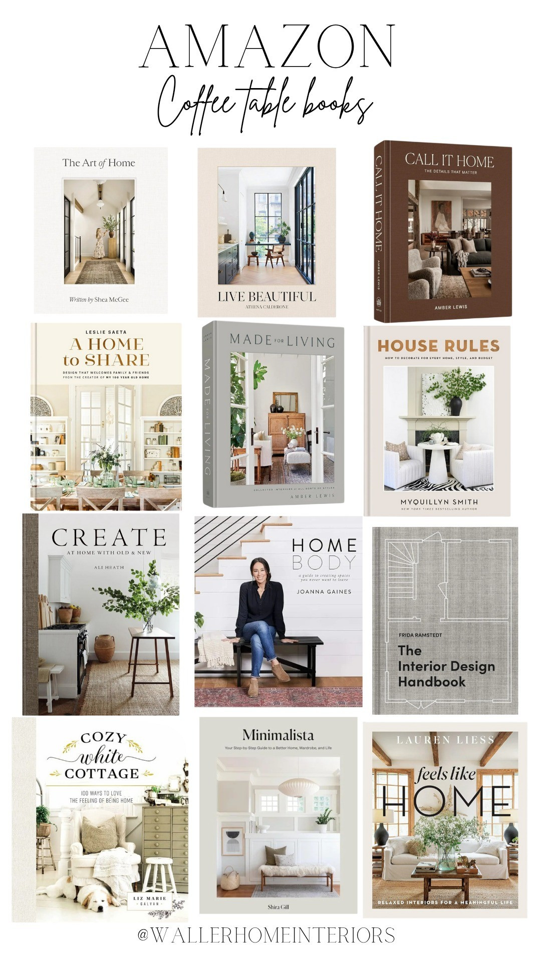 The best coffee table books for home decor and styling! 

#LTKHome #LTKSaleAlert #LTKFindsUnder50