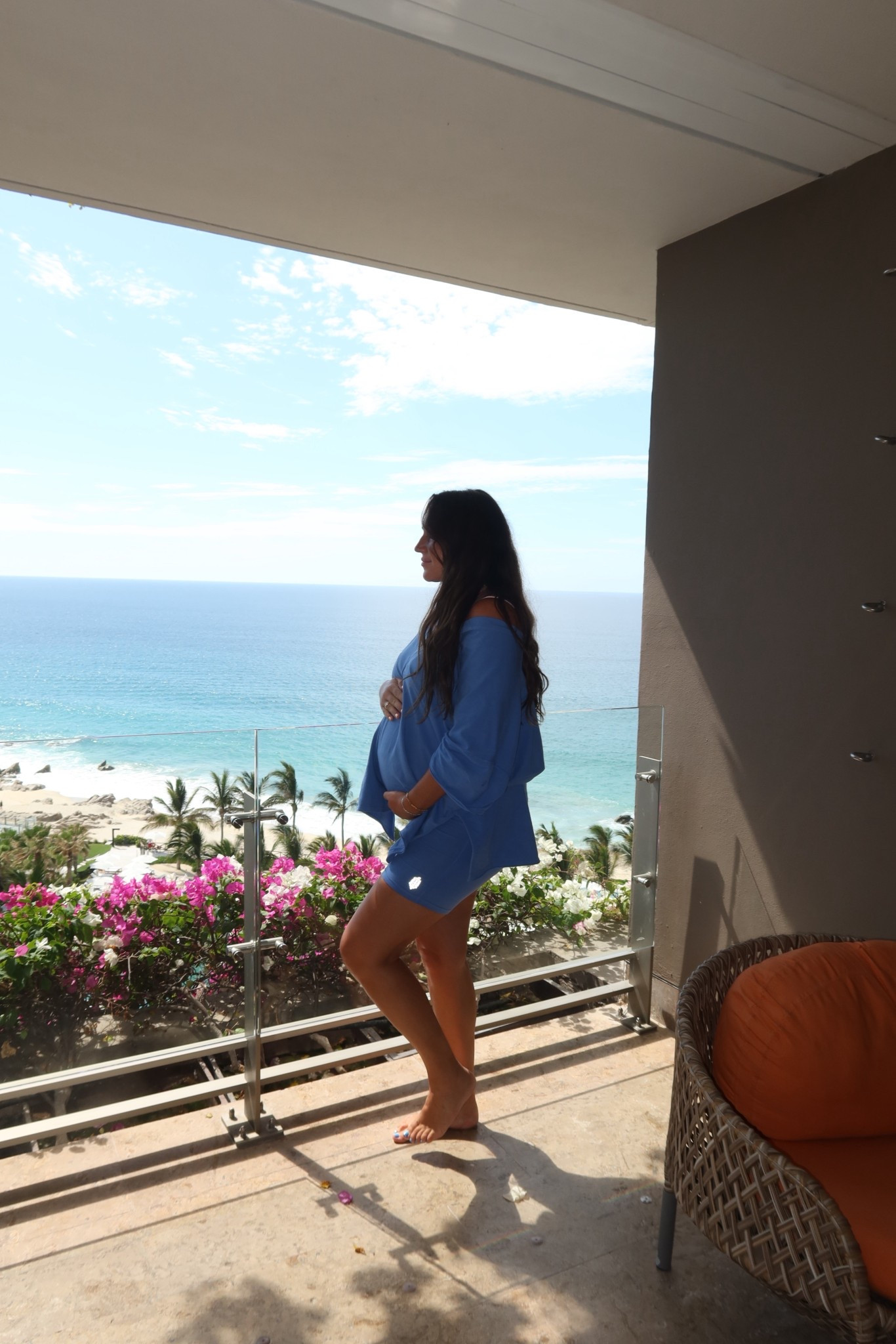 Love this set and how it fits the bump 💙 

#LTKSeasonal #LTKStyleTip #LTKBump