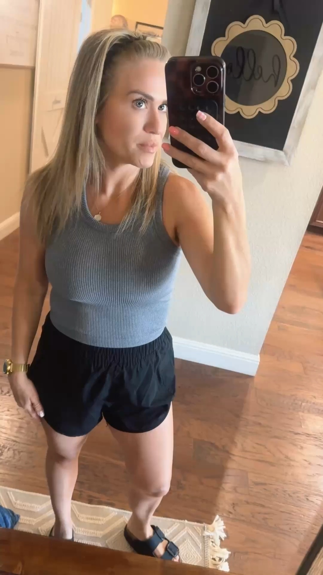OOTD! Old navy tank paired with my fave shorts ❤️

#LTKootd #LTKActive #LTKPetite