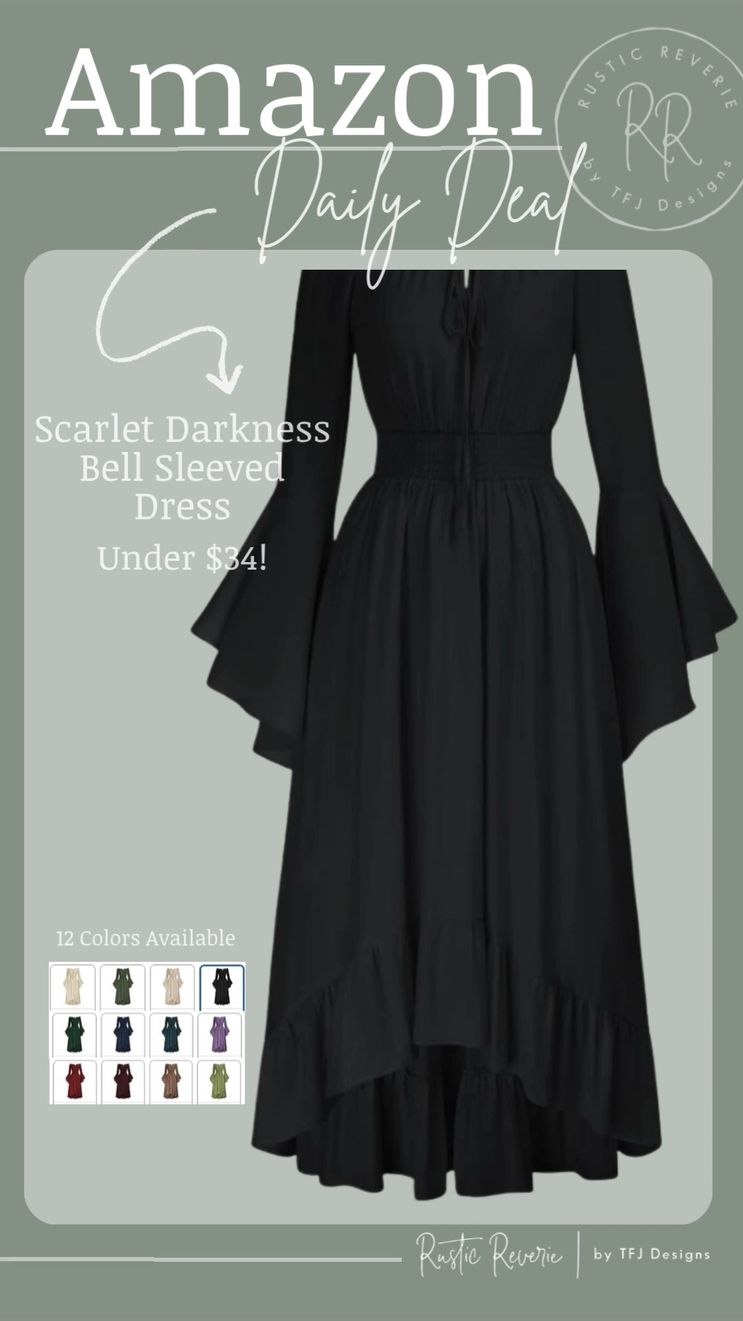 It’s never to early to start planning your Halloween costume! Scarlet Darkness has a huge selection of dresses for festivals and fairs. A few styles are part of the DAILY DEAL! 🖤 amzon creator favorites dracula vampire summerween renaissance fair festival peasant petite tall plus size mid size flexible sizing affordable 

#LTKSaleAlert #LTKMidsize #LTKSeasonal