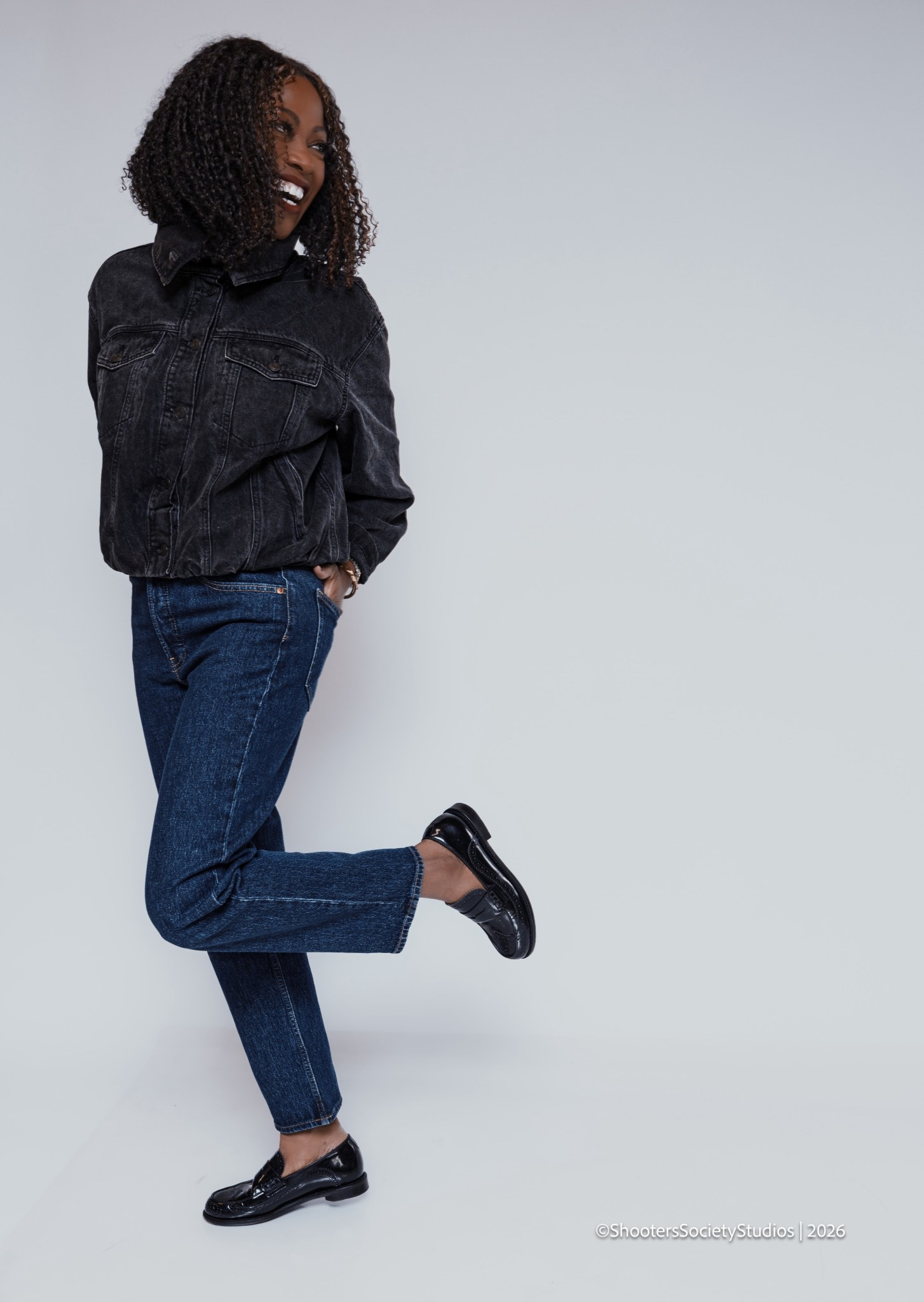 Did a little photo shoot wearing all @gapstyle .

Bring in spring with the funnel neck jacket of the season!  Cropped and light weigh, it’s perfect for spring, paired with straight leg cropped jeans and loafers.

#LTKgrwm #LTKOver40 #LTKootd