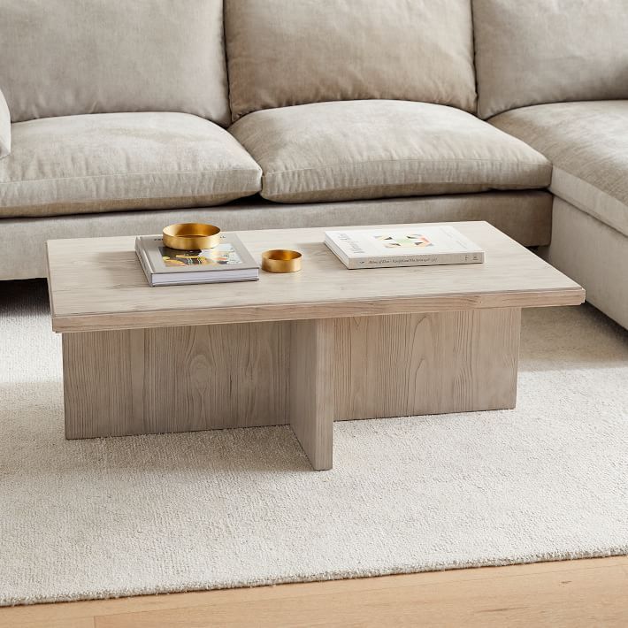 Santa Rosa Rectangle Coffee Table (44"–54") | West Elm (US)