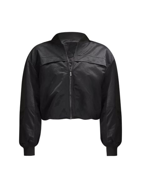 Insulated Ruched Bomber Jacket | Women's Coats & Jackets | lululemon | Lululemon (US)